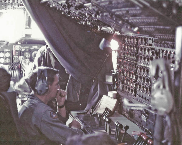 C-124 flight engineer's panel