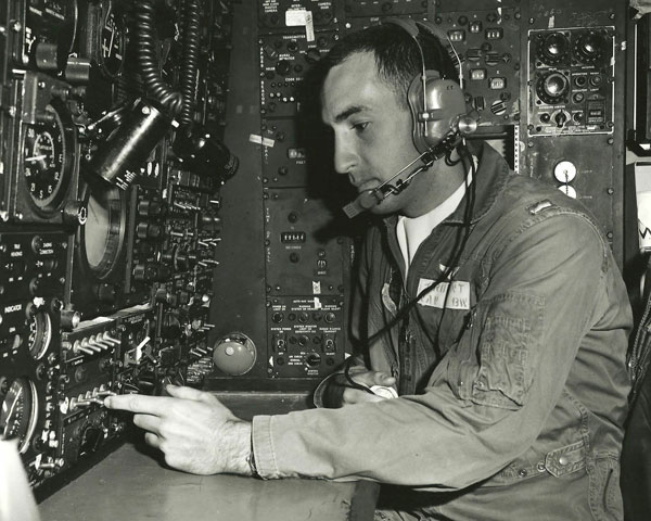 Nav position, B-52G, Lee Croissant- 1965